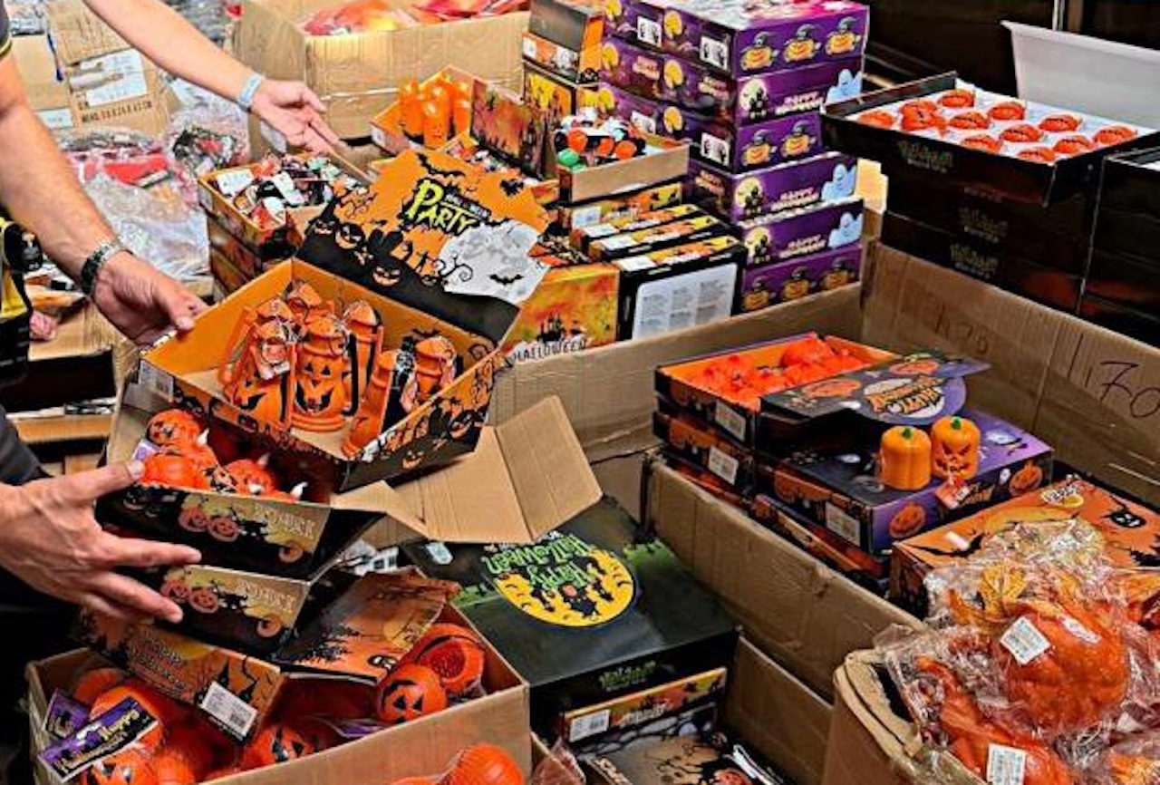 Halloween, sequestrati anche nell’area flegrea articoli non sicuri