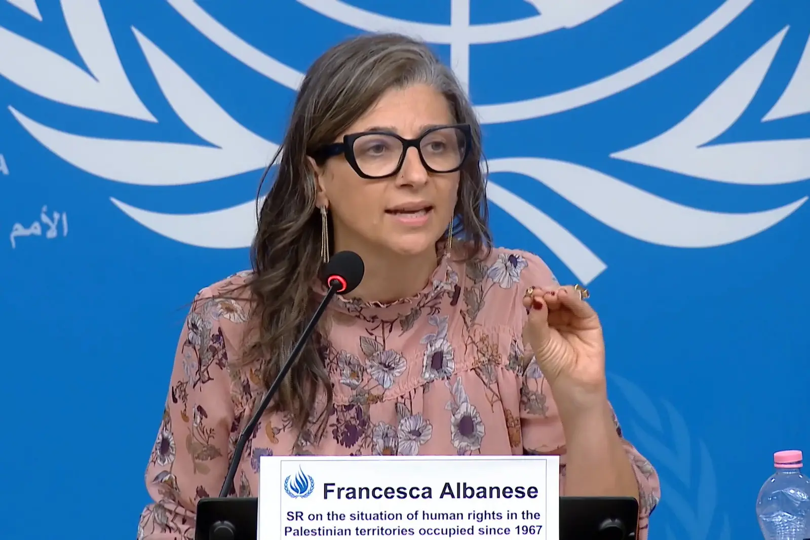 Francesca Albanese a Pozzuoli: passeggiata al porto e alla Darsena nelle zone del bradisismo