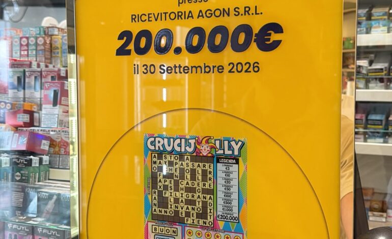 POZZUOLI/ A Monterusciello vinti 200mila euro con un “gratta e vinci”