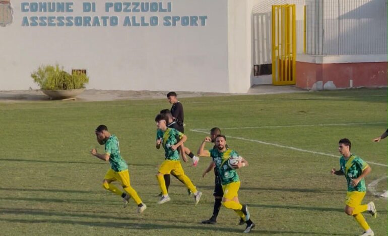 CALCIO/ Carandente-gol non basta: il Rione Terra pareggia al Conte contro il Don Guanella