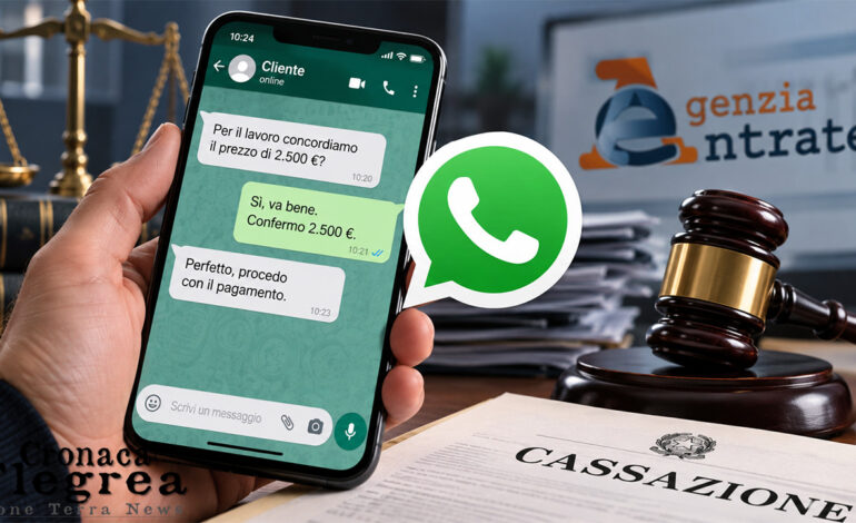 WhatsApp, le chat possono diventare prove per il Fisco: cosa dice la Cassazione
